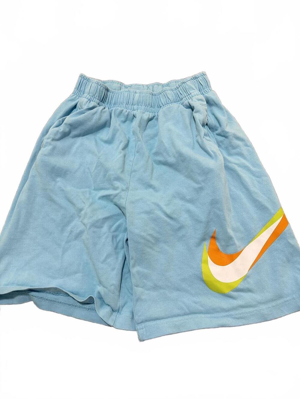 Nike Boys Light Blue Fleece Shorts XL